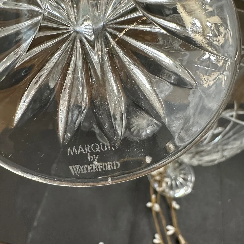 Marquis by Waterford 4 Piece Brookside Iced Beverage Glasses 8.5 inch tall